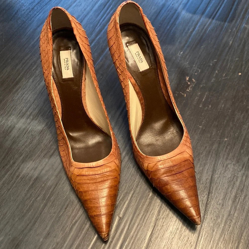 Prada python heel - Picture 2 of 15